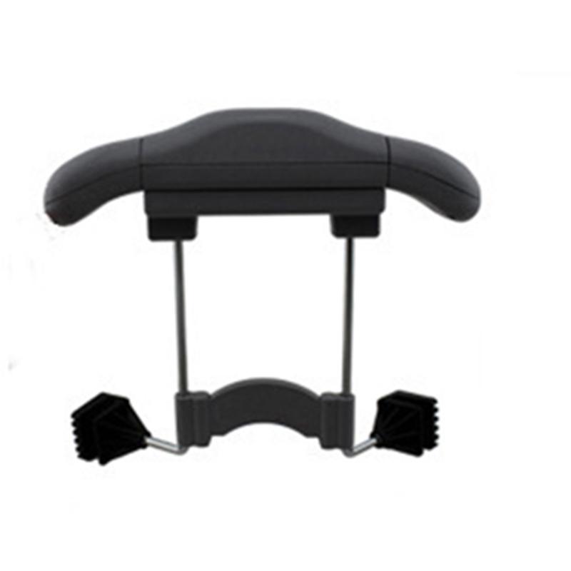 Headrest-Supported Retractable Hanger for Uniforms and Business Wear Designed for Daily Commute and Extended Road Trips