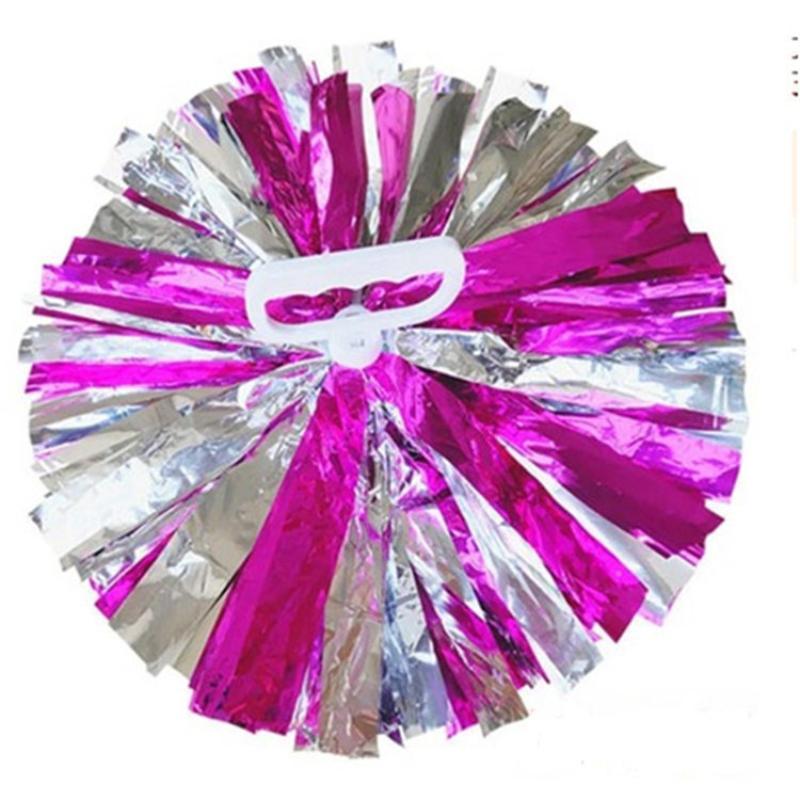 Pompon Multicolori Gioco per Bambini da 5/6 Pollici Palla Tifo per Animali da Compagnia Accessori 'Forza!' Economici Pratici Decorazioni per Festa di Cheerleading Danza Concerto