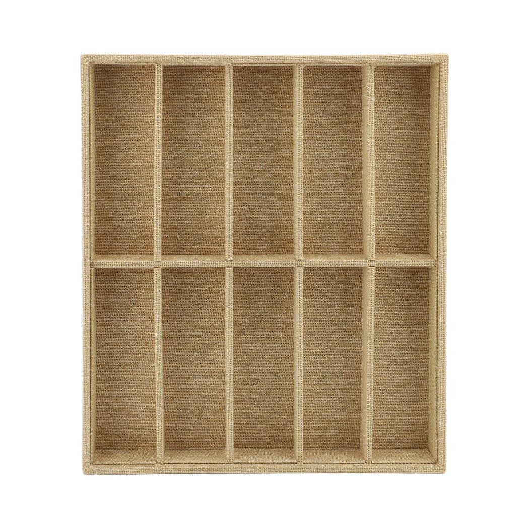 10 Grid Sonnenbrille Display Box Sonnenbrille Lagerung Organizer Fach Brillen Halter Tablett für Sonnenbrille