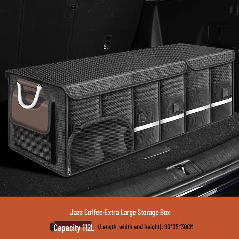 Foldable Car Trunk Organizer: Practical & Decorative Storage Box