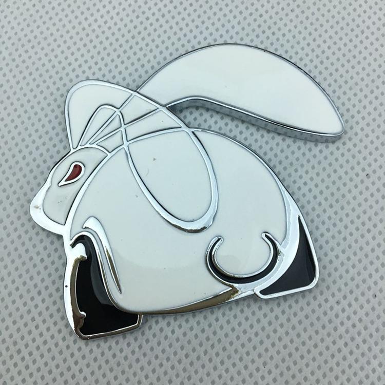 3D Rabbit Metal Car Emblem for Volkswagen VW GTI Golf Mk6 & Mk7
