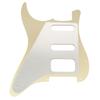 Musiclily Pro ST HSS Pickguard for Squier Sonic Strat Electric Aged White 11-hole Guitar, 4-ply, Pearl.