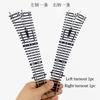 1/2/4pcs 1/87 Ho scale Model Train Track miniature railway trackcan be powered curved track Left Right turnout track model