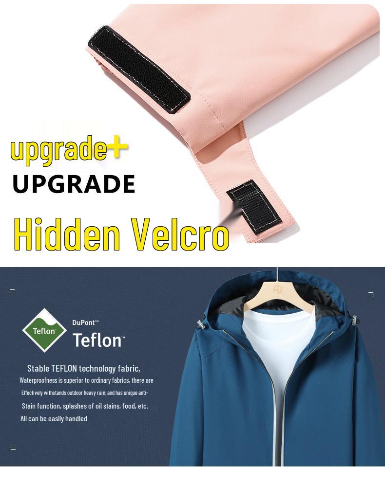 Reflektierende Windjacke für Frühling und Herbst: Winddichte, wasserabweisende, elastische Sportjacke für Männer und Frauen