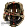 FAST MH Tactical Airsoft Bump Helmet Adjustable Knob W/ NVG Mount & Side Rail Special Combat Training Team