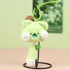 PP Cotton Cat Plush Keyring Long Tail Plush Cat Doll Pendant Plush Cat Keychain  Bag Pendant