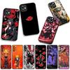 Phone Cover Gaara Uchiha Itachi Akatsuki Narutos for Apple iPhone 16 15 14 Plus 13 12 Mini 17 Pro Max + ProMax 16E Air 15+ Case