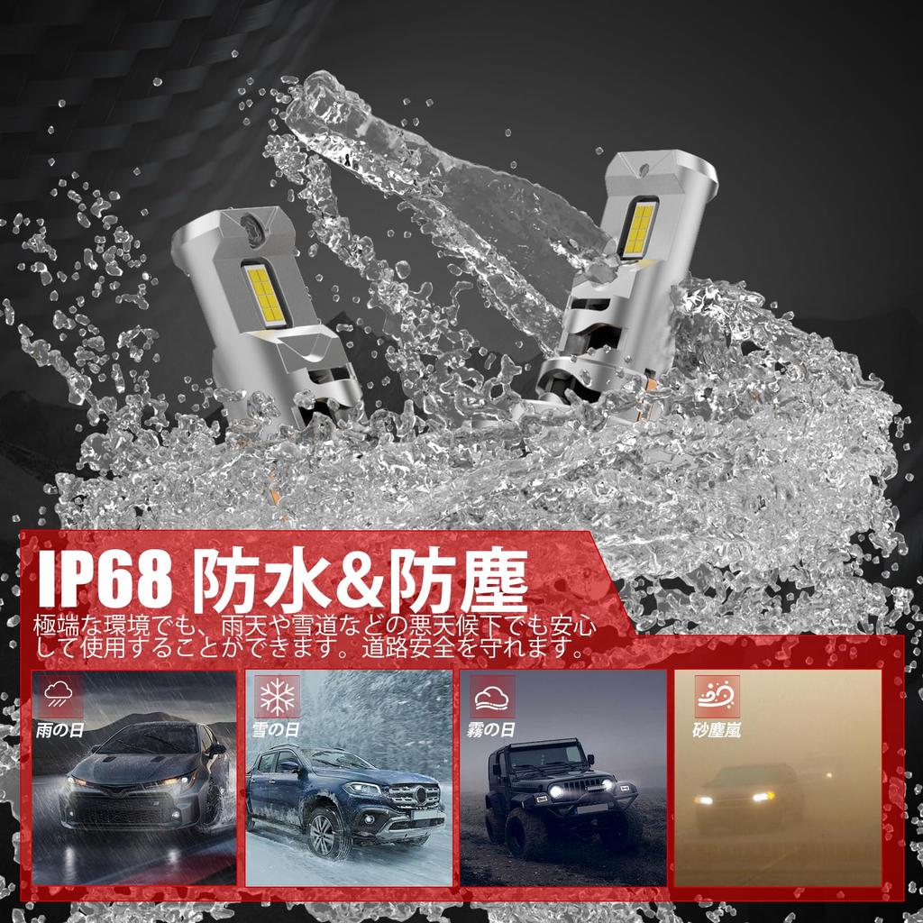MUEYNIUK h7led headlight, explosive light, vehicle inspection compatible led bulb,