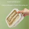 1pc Wheat Straw Lunch Box, Bento Box for Students, Portable Sealed Compartment Lunch Container for Microwave,back to school