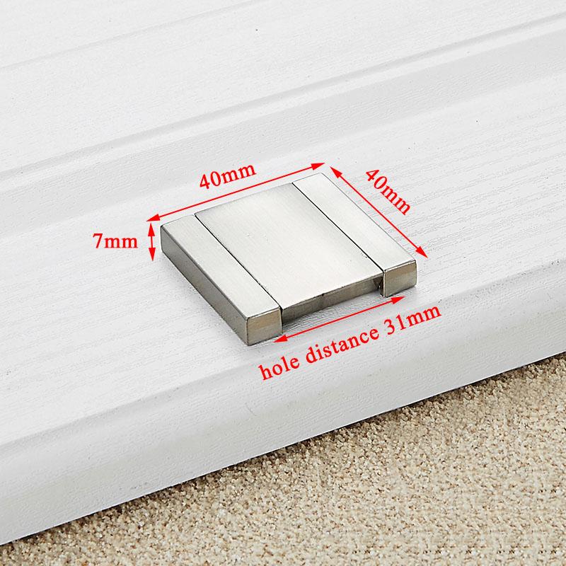 KAK Zinc Alloy Modern Cabinet Handles Kitchen Cupboard Door Pulls Drawer Knobs Handles Wardrobe Pulls Furniture Handle Hardware