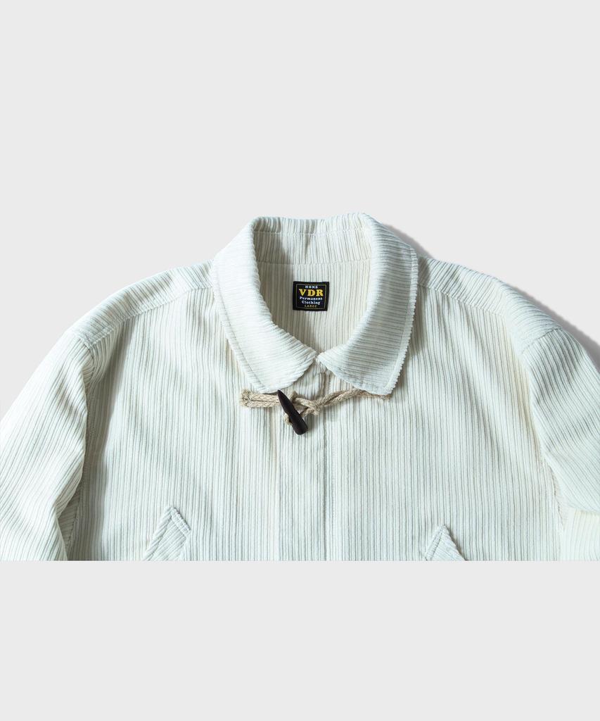 Vdr Corduroy Toggle 4Pocket Jacket [Snow White]