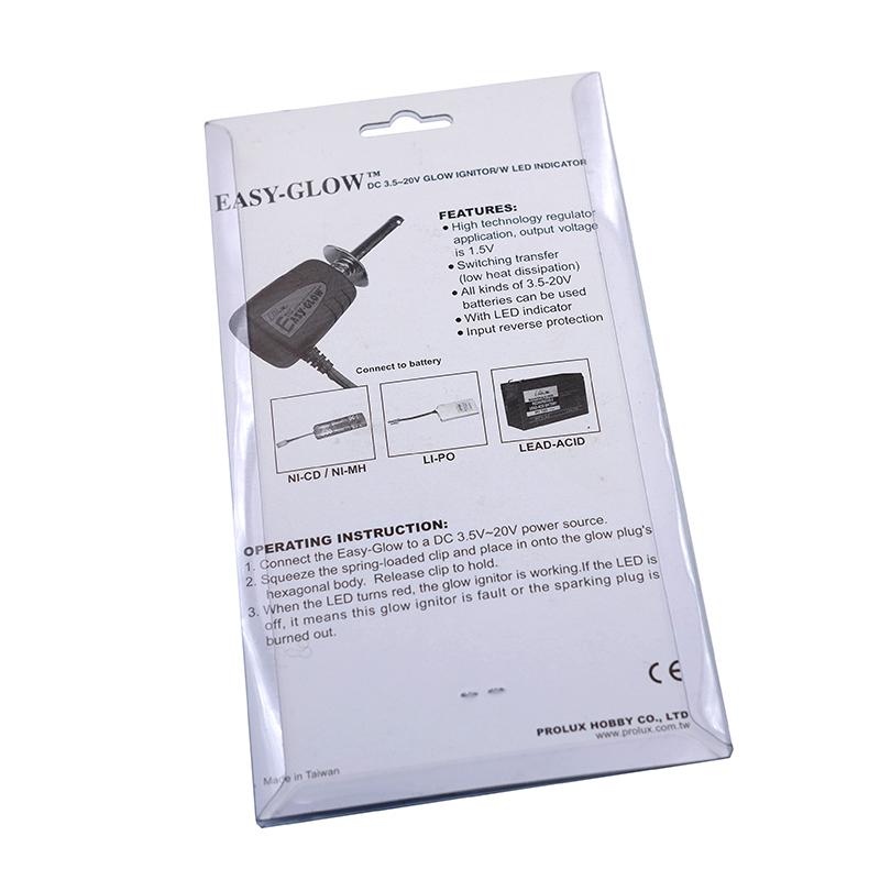 Prolux PX2201 DC 7.2-21V GLOW IGNITOR With LED INDICATOR For Nitro Engine RC Control Model Accessory