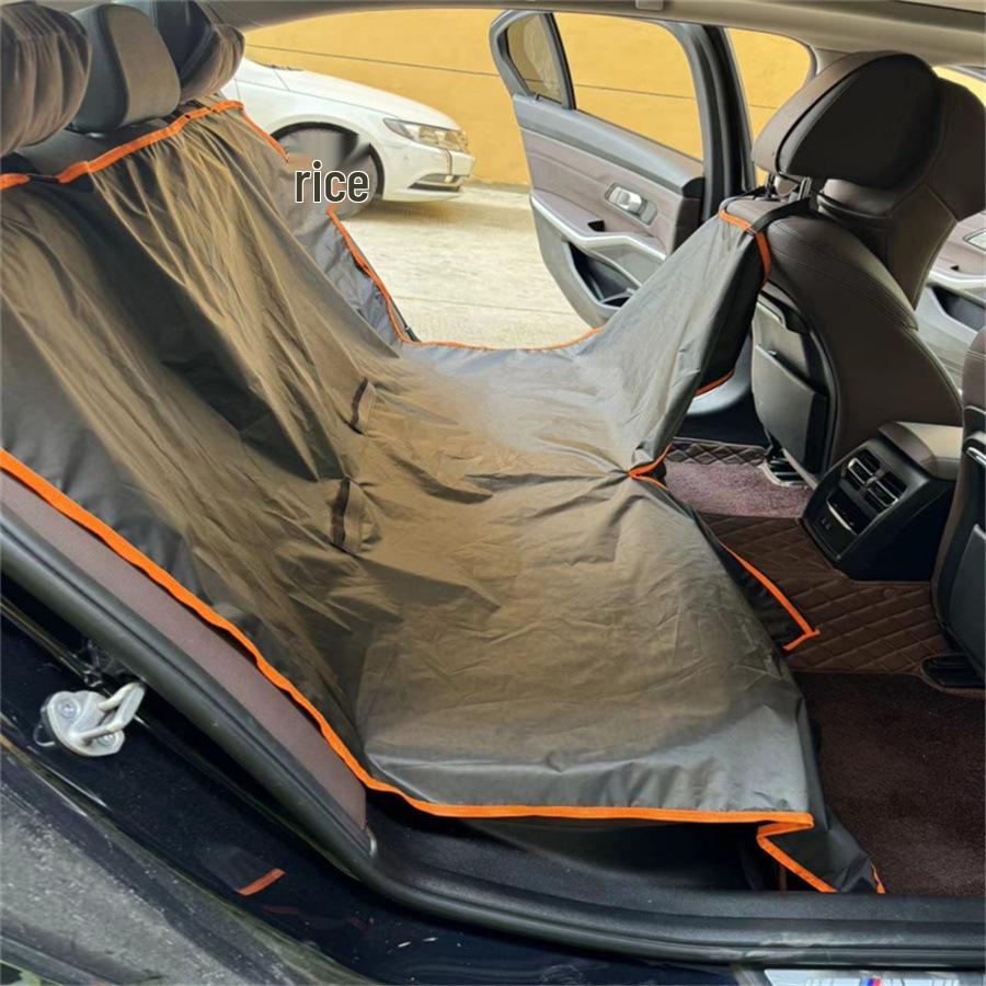 Car Trunk Mat & Pet Seat Cushion for Large Dogs - Anti-Dirt Protection