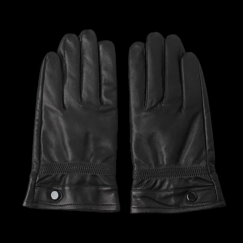 SIYUTANG Lammlederhandschuhe & Seidenschal Geschenkset