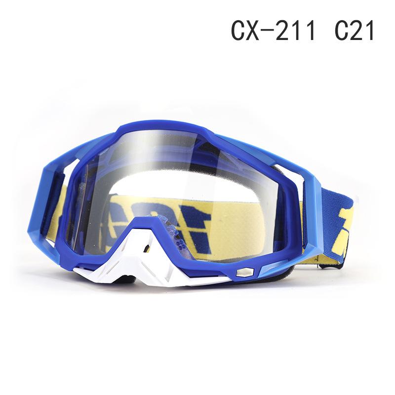 Gafas de Moto y Esquí a Prueba de Viento Transfronterizas: 100% Todoterreno, Equitación al Aire Libre y Protección para Descenso