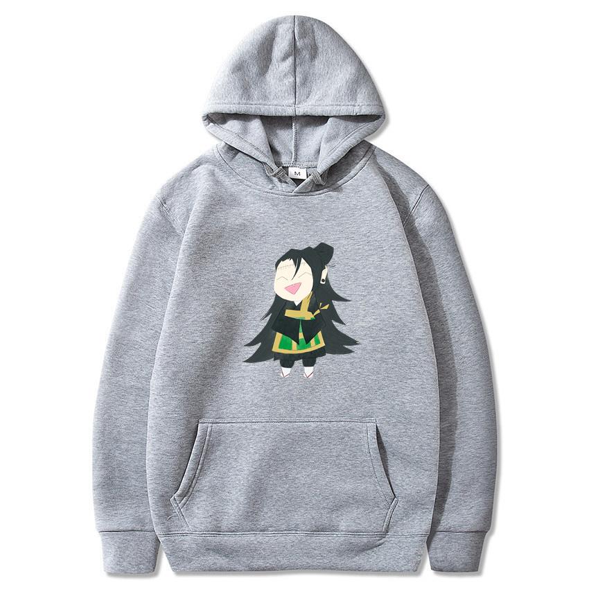 Lil Cutie Geto Pullover Hooded Drawstring Printed Outdoor Street Trend Versatile Casual New Men's Clothing