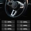 Car Logo Interior Sticker Central Control Decals Emblem Badge For Astra J G Insignia Corsa D Vectra C Zafira a Auto Gadgets