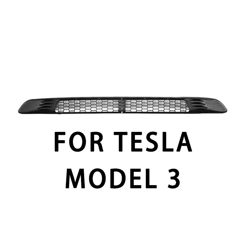 Car Lower Bumper Anti Insect Net Vent Cover  for Tesla Model Y Model 3 2020-2013 Front Grille Mesh Cover Air Inlet Vent Pane