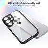 Transparent Silicone Case For Samsung Galaxy S25 S24 S23 S22 Ultra Plus Edge FE PC Back TPU Bumper Shockproof Clear Phone Cover