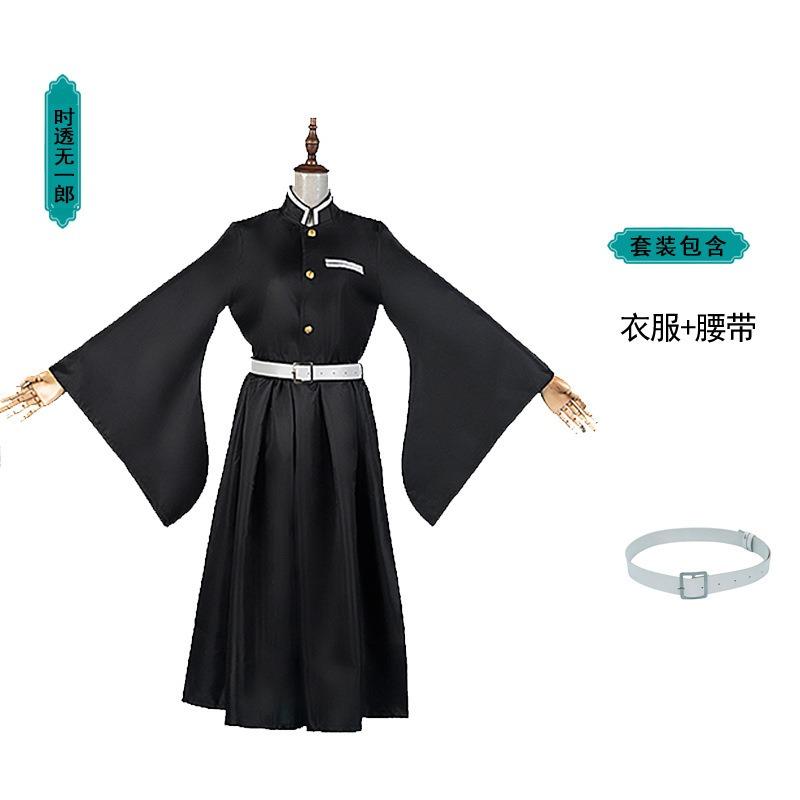 Demon Slayer cosplay costumes for adults, children, Tanjiro, Mizuko, Zenitsu Agatsuma, and ninja butterfly anime costumes