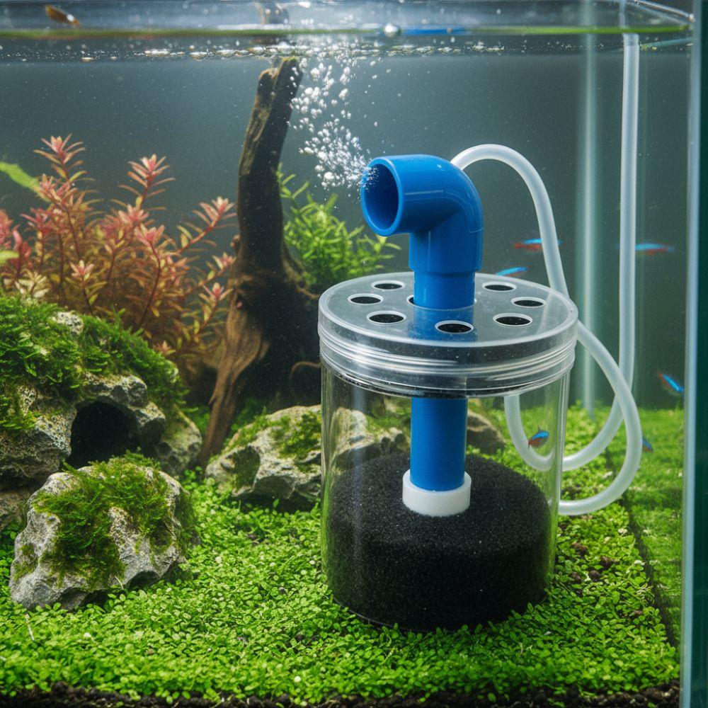 Transparent Fish Tank Filter Detachable Bacterial Culture Filter Freshwater Tank