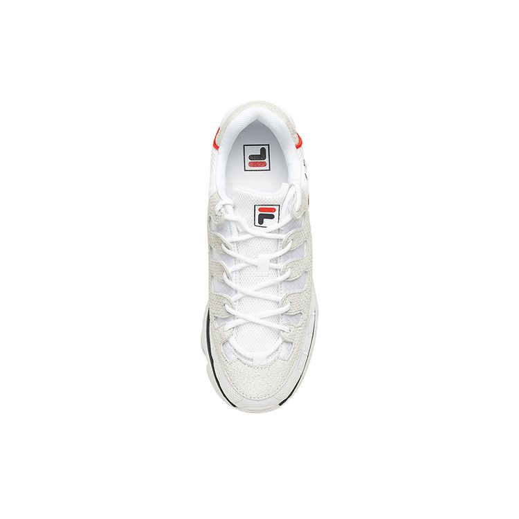 FILA Silva Trainer Mesh Fabric Sports Comfort Low Top Casual Shoes Men sneaker White F12M931102FWT