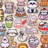 Cartoon Cute Small Animal Embroidered Iron On Patch DIY for Hats Jeans Backpack Clothing Sew Sticker Decoration Cap
