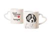 Tornjak, Bosnian And Herzegovinian  - Cup with a Dog, Adorable Cup with a Heart-shaped Handle, Universal Gift from the Brand