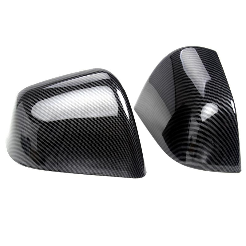A Pair Car Rearview Mirror Cover Fit For Tesla Model Y 2024 Auto Exterior Sides Mirror Side Door Mirror Trim Protection Cover