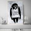 Street Graffiti Abstract Art Wall Posters Girl With Balloon Modern Home Room Decor Canvas Painting Mural Pictures Prints Artwork
