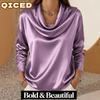 Moda Donna Casual Tinta Unita Stampa Manica Corta Camicette & Camicie