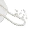 3-12mm Round ABS Imitation Pearls Beads Acrylic Loose Beads for Jewelry Making DIY Necklace Earrings Hairclip Bracelet Necklace