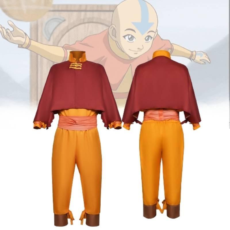 Stylish The Last Airbender Roleplay Costume With Soft Flexible Spandex Fabric