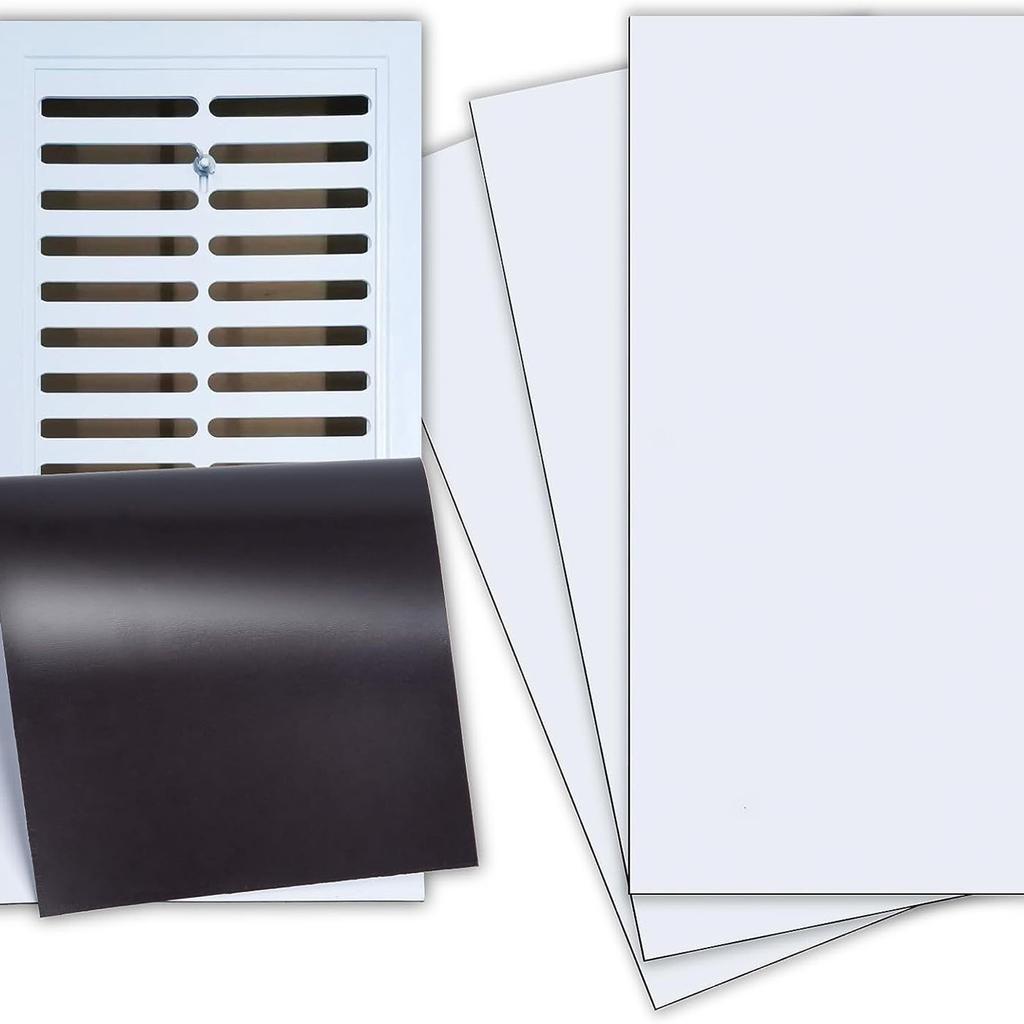 Magnetic Vent Covers, 5.5 X 12 Inch,3 Pack Strong Gas Vent Covers For Home Floor, Wall , RV, Home HVAC And AC Vents, Magnetic Vent Cover For Wall Iron