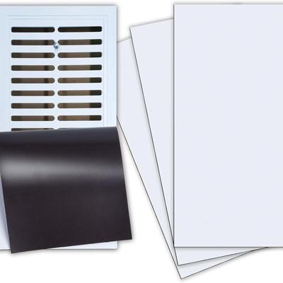 Magnetische Lüftungsabdeckungen, 5,5 x 12 Zoll, 3er-Pack Starke Gaslüftungsabdeckungen für Boden, Wand, Wohnmobil, Haus-HLK- und AC-Lüftungen, Magnetische Lüftungsabdeckung für Wand Eisen