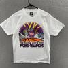 Vintage Detroit Pistons Shirt Herren L Weiß NBA Basketball 1990 Meister 90er Jahre