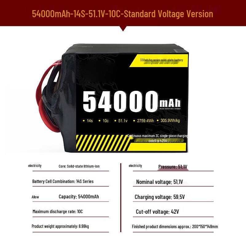 Jiangming 330 Series Semi-Solid Drone Battery
