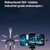 Industrial Endoscope With 1080P Clear Imaging And Complete Turn For Pipe Inspection And Home Maintenance