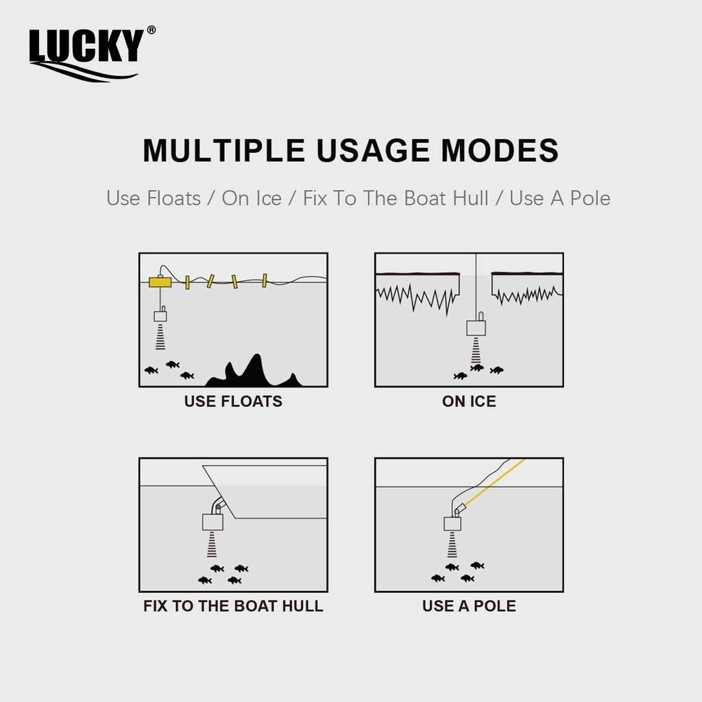 LUCKY Wired Fish Finder with Color Screen