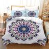 Luxury Bedding Set For Mandala Classic Colors Super Size Bohemian Bedset King Queen Full Duvet Cover Sets Boho Bedclothes Double
