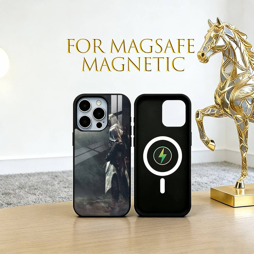 

Ezio Auditore da Firenze Phone Case For iPhone17,16,15,14,13,12,11 Plus,Pro Magnetic with Magsafe Wireless Charging iPhone15