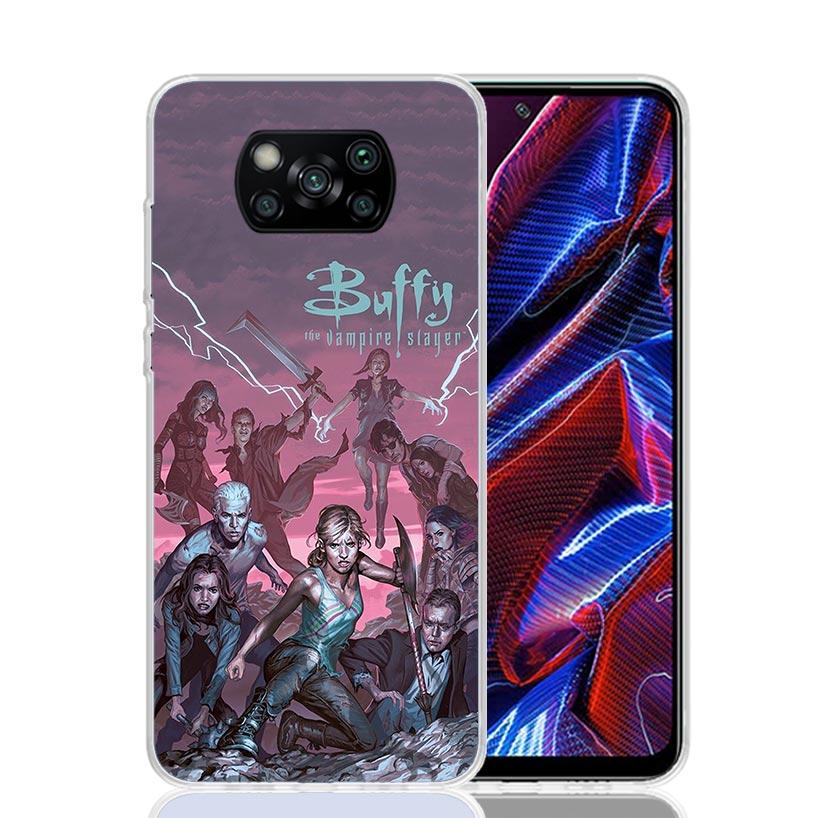 Buffy the Vampire Slayer Phone Case For Xiaomi Poco X7 X6 X5 Pro F7 Ultra Redmi 15C 15 13 13C 12 12C 10 10A 10C 9 9A 9C 9T Cover