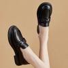 New Flat Shoes Celebrity Style Autumn Small Leather Shoes Soft-soled Casual Shoes