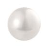 High Quality 3mm-40mm ABS Pearls With Hole Multi Sizes Nonporous Pearl Loose Beads Semicircle Plastic Pearls for Garment