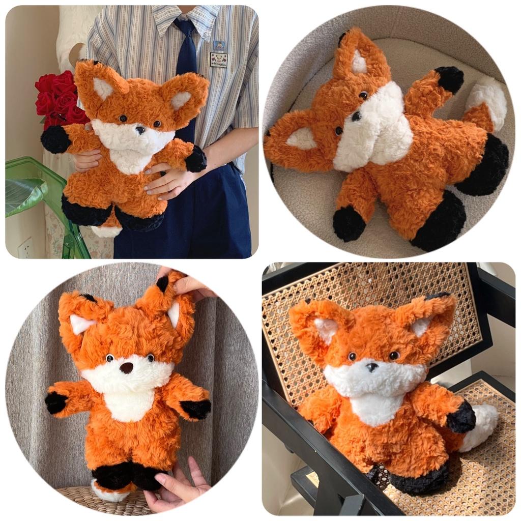 Wenhin Anime Fox Plush Toy Cute And Soft Fox Doll For Girls Perfect For Cuddling And Sleeping 30cm