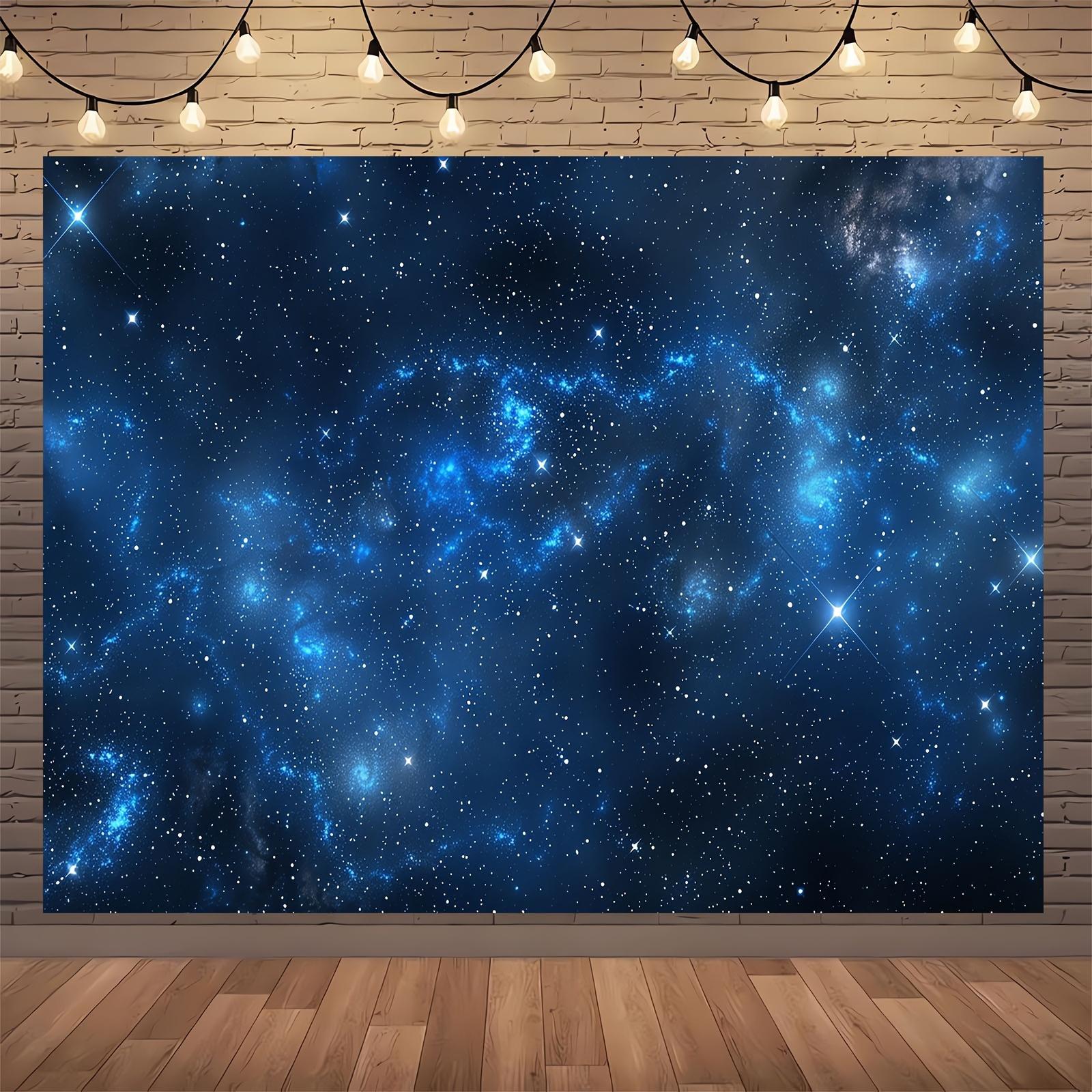 Galaxy Starry Sky Background - Starry Night Photography Background Home Decoration Wall Panel Multifunctional Room Decoration 100x150cm