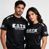 ASKARI K.O.T.S. Tricou King of The Streets Bărbați MMA Box Antrenament Negru Streetwear Îmbrăcăminte Sportivă Sală Antrenament Top Unisex