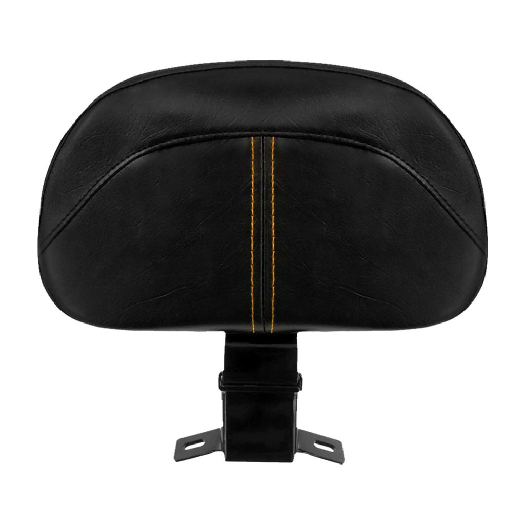 HDBUBALUS Motorcycle Front Driver Rider Backrest Pad Sissy Bar Adjustable Backrest Fits Harley Touring CVO Street Glide Road King Road Glide Electra