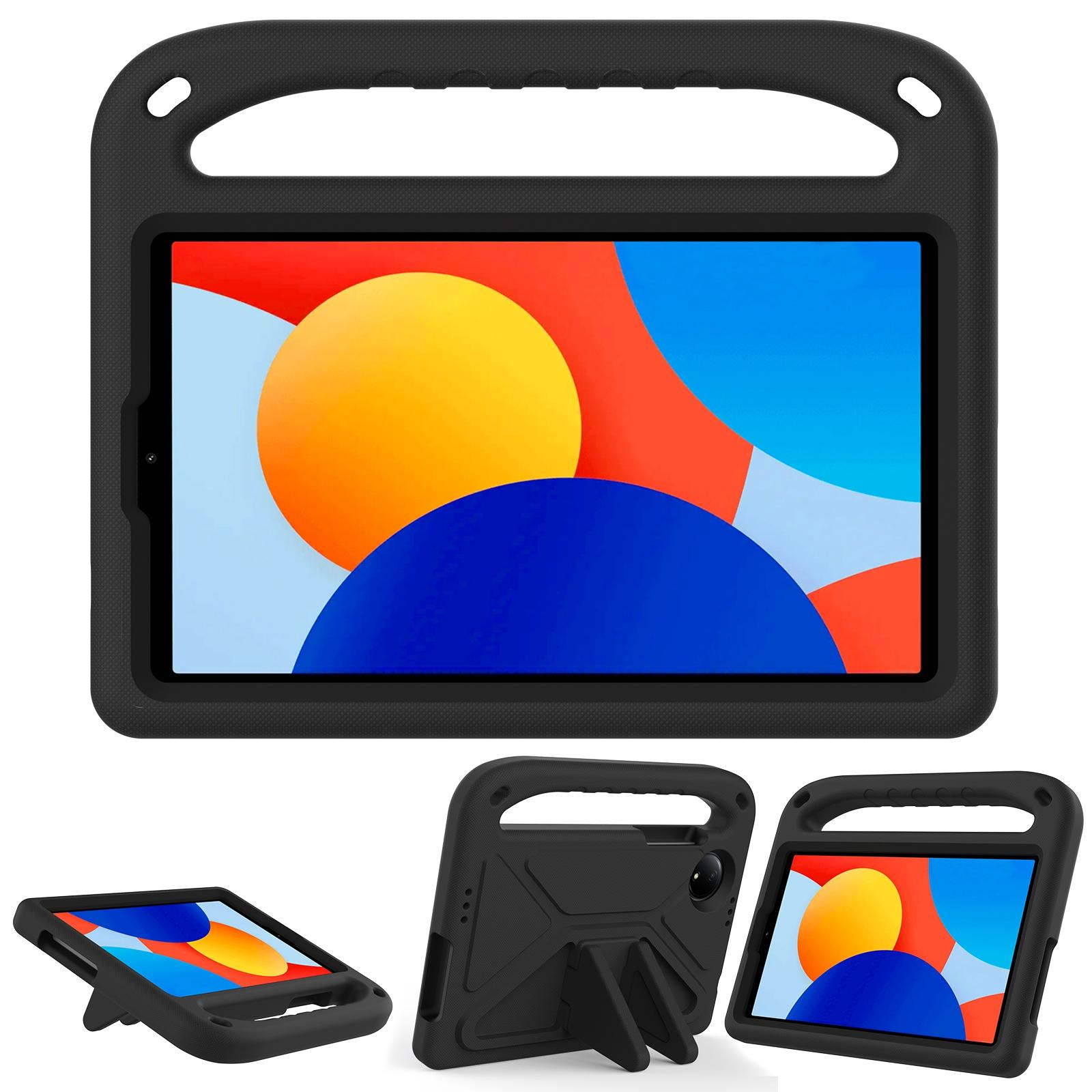 

For Xiaomi Redmi Pad SE 4G 8.7 inch Case Hand Grip Kickstand Tablet EVA Cover Red