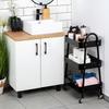 Trolley On Wheels for Kitchen, Bathroom, Cabinet, Storage Baskets